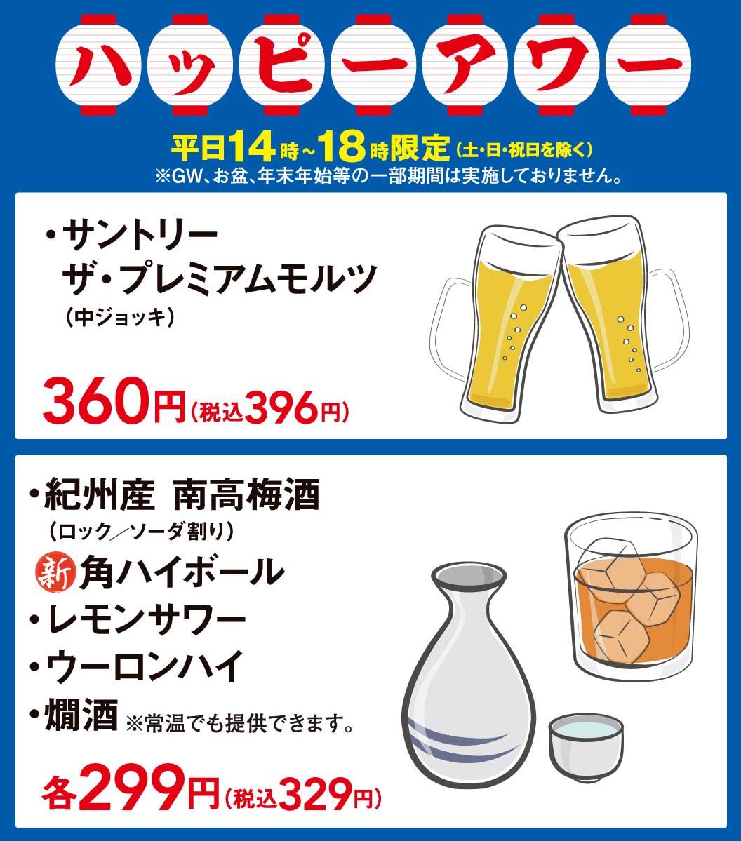 ハッピーアワー