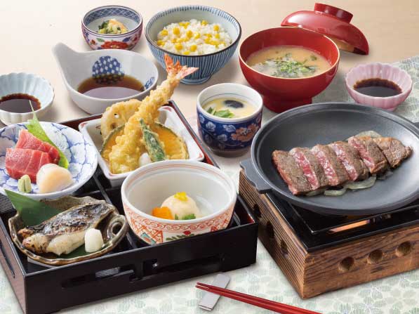 藍屋の松花堂弁当