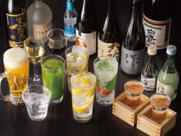 プレミアム飲み放題（120分） | 飲み放題 |藍屋｜和食レストラン