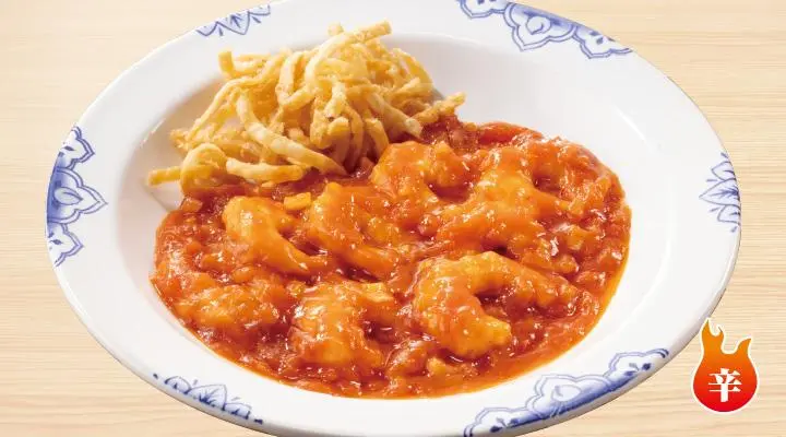 Chinese Main Course (Shrimp Dish) | Menu | Bamiyan（バーミヤン