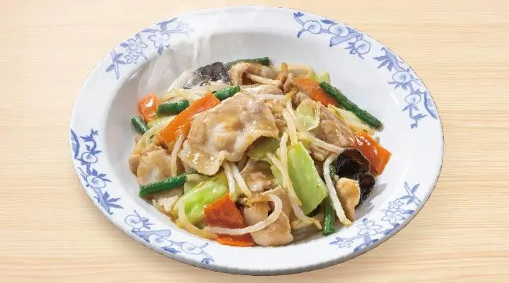 Stir-Fried Meat & Vegetables | Chinese main dish | Bamiyan