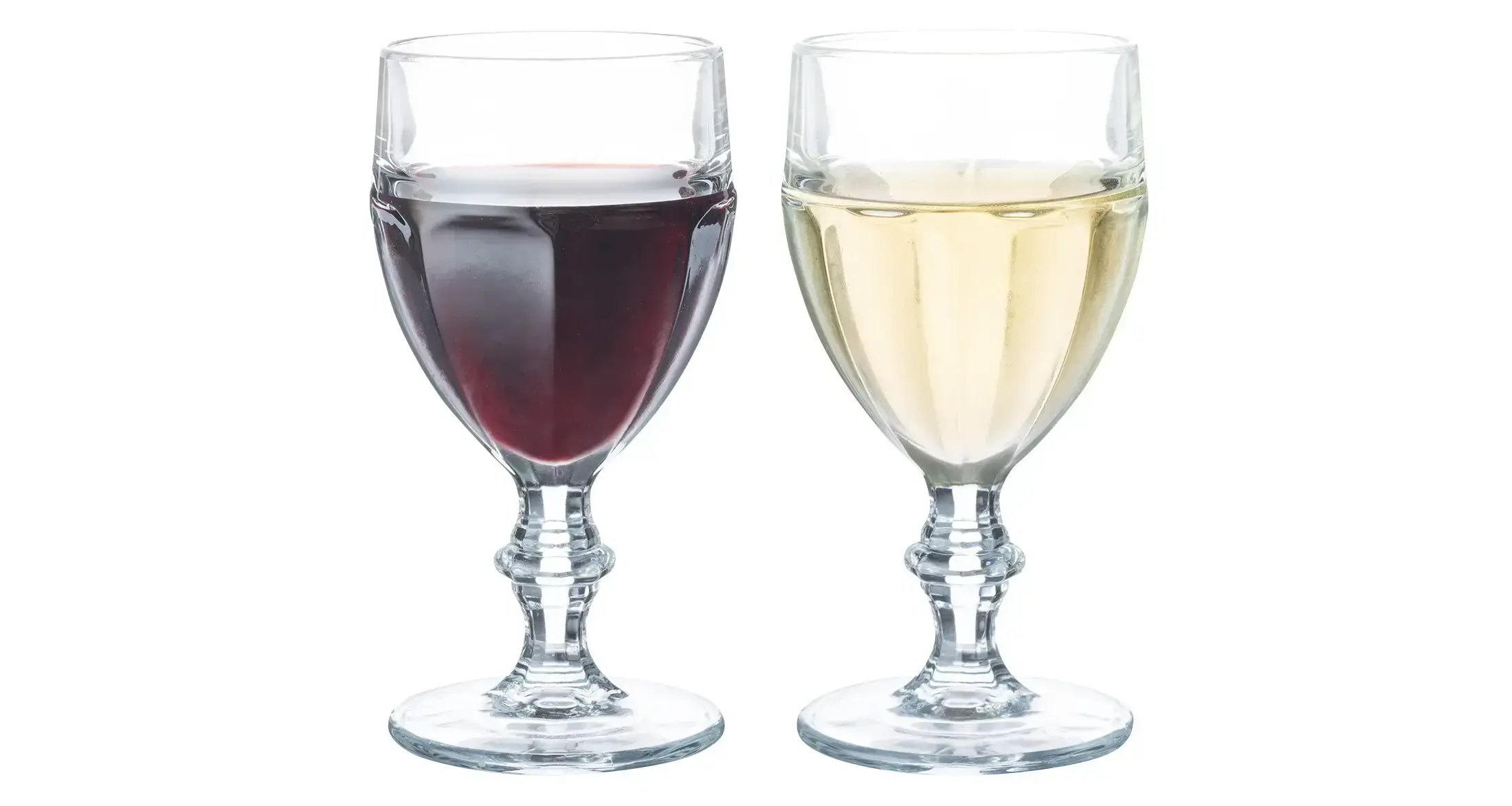 Glass of wine (red or white)