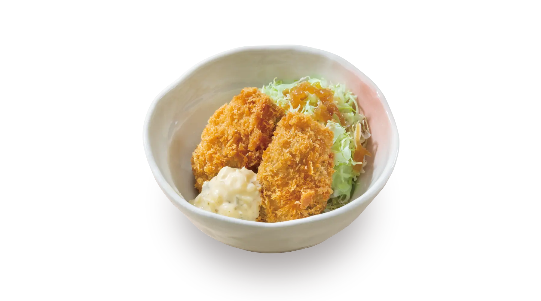 Fried oyster snack (half-size) (2 pieces)