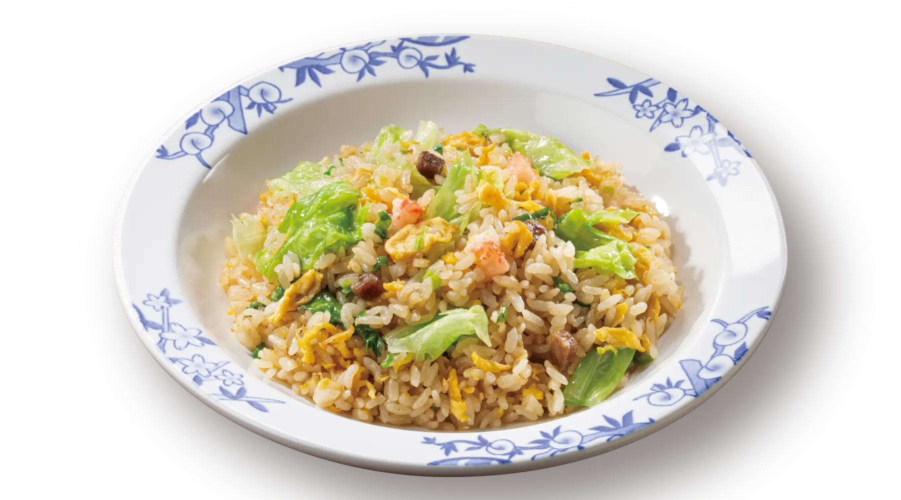 Fried Rice with Lettuce