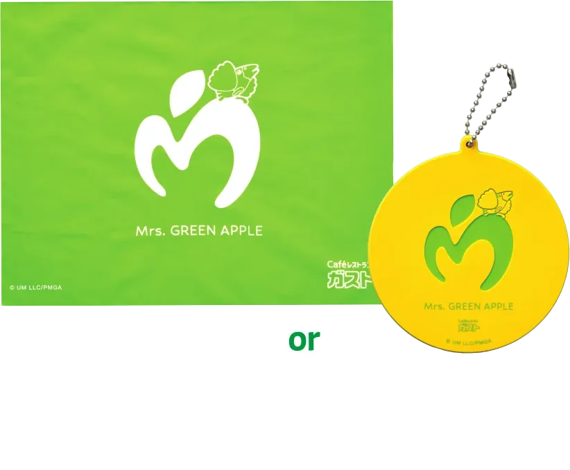 ランチクロス or ラバーコースターチャーム（全6種）