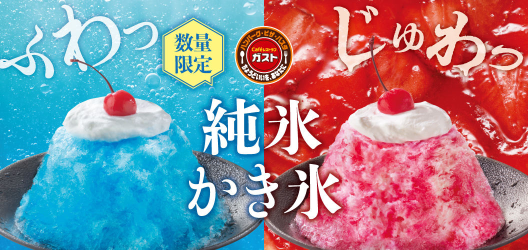 数量限定 純氷かき氷