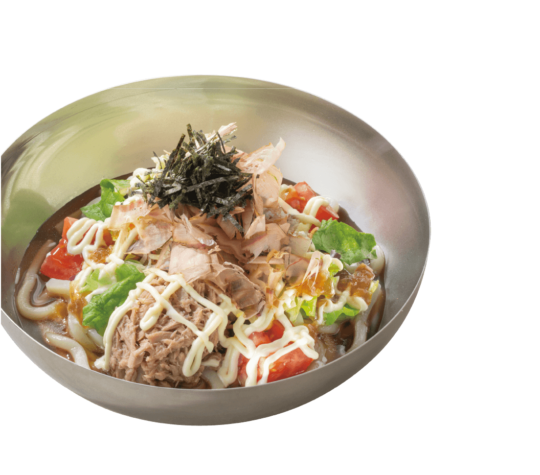 初代和風サラダうどん／初代和風サラダうどん＋選べるミニ丼セット