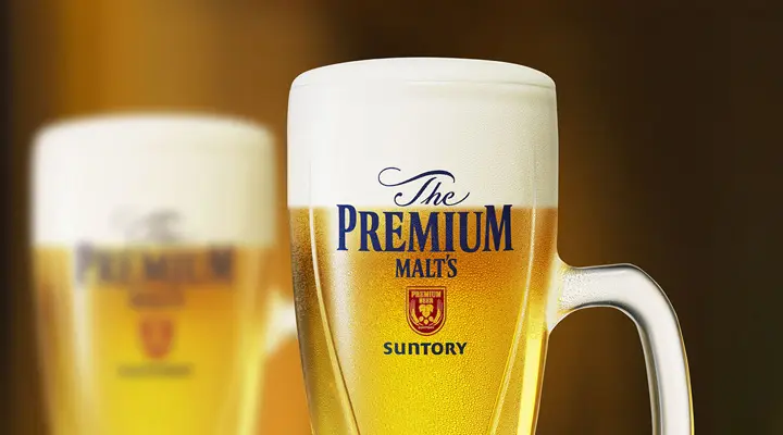 Suntory The Premium Malts (แก้วมัค) |. Jonathan's Suntory The Premium Malts (แก้วมัค) |. Jonathan's