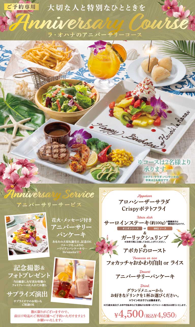 Anniversary course