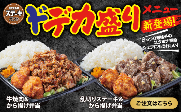 Huge portion bento box