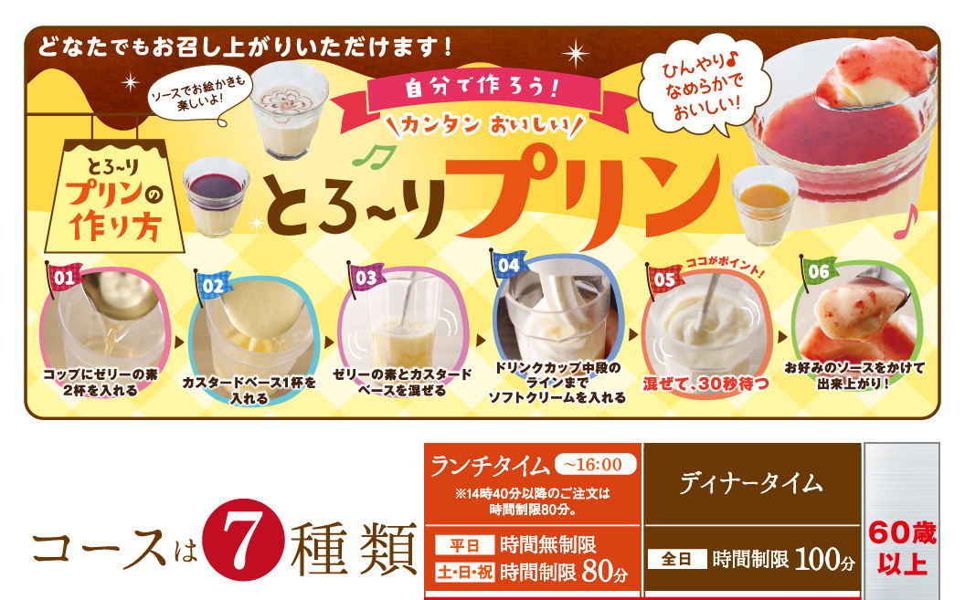 プリンを作ろう！