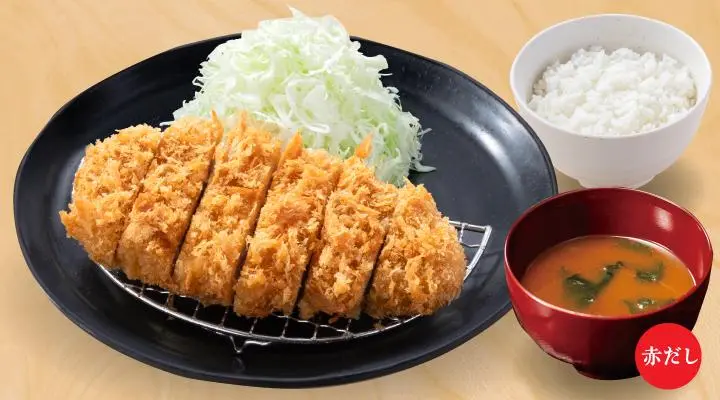 Roast Pork Cutlet Cutlet Set Meal | Menu | Tonkaratei（とんから亭