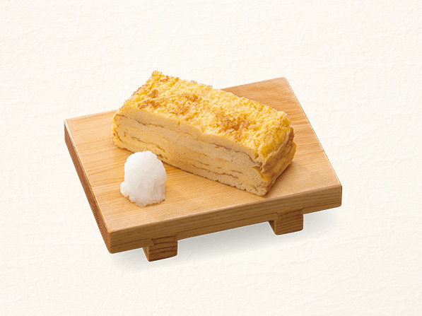 Thick rolled omelet | Specialty | Totoyamichi（魚屋路