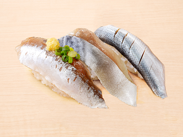 Three-piece sushi roll | Three-piece sushi roll and five-piece