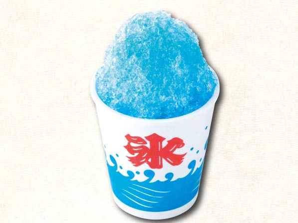 【ビック】かき氷ウアモウ　ブルーハワイ&いちご 7/10 そらログ 〜かき氷始めました〜 | シーサー那覇店うみ日記