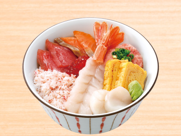 ひかり　ピラフ、シュウ、マイ、ランチ(通常)、ウパ、ウミガメ Lunch bowl with 8 ingredients (with Miso Soup) | Lunchtime