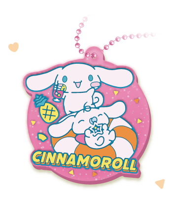 8 ラバーチャーム ピンク
