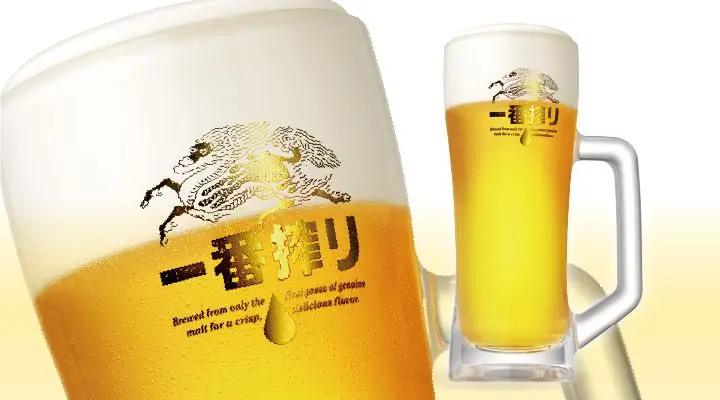 キリン一番搾り生ビール［中・380ml ジョッキ］ | ビール ／ 日本酒