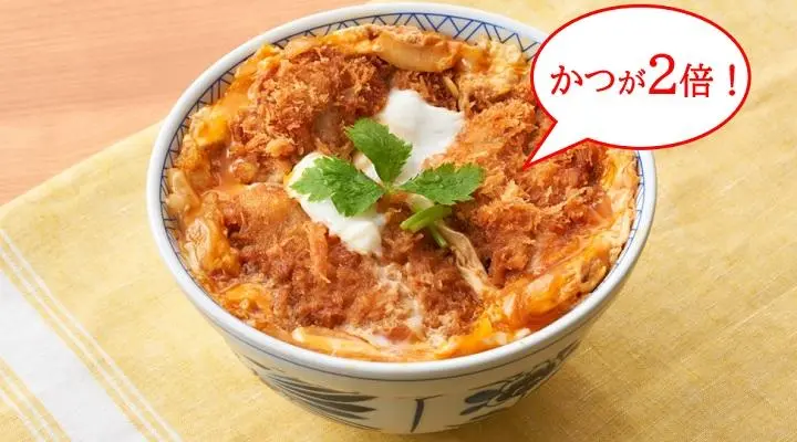 ひれかつ丼ダブル | どんぶり |夢庵｜和食レストラン｜すかいらーく
