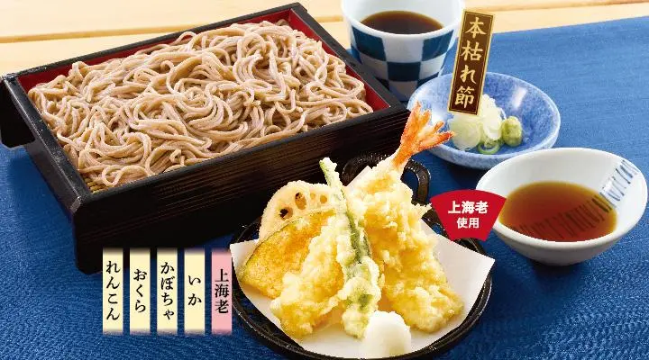 天せいろそば | 冷しそば |夢庵｜和食レストラン｜すかいらーくグループ