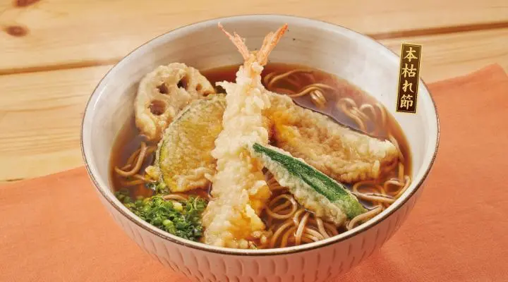天ぷらそば | 温そば |夢庵｜和食レストラン｜すかいらーくグループ