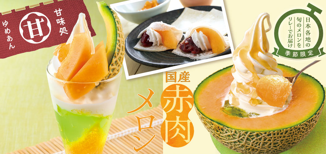 国産 赤肉メロン